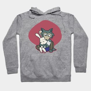 Beastars Legoshi and Haru Chibi 2 Hoodie